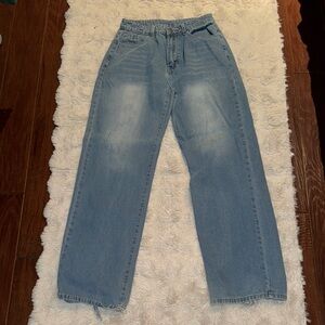 Classic Light Blue Denim Jeans